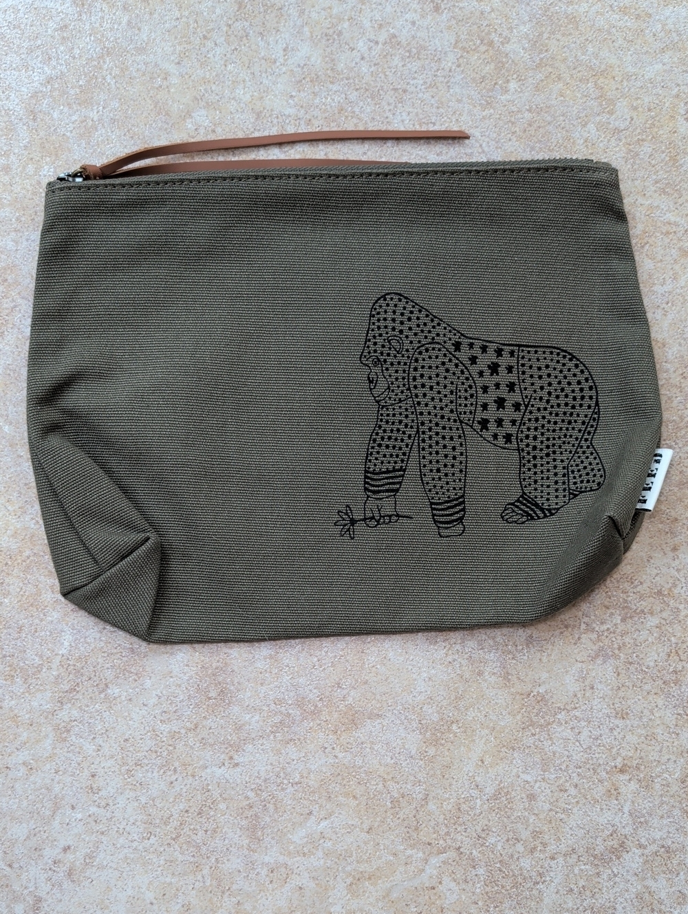FEED Projects Green Gorilla Pouch
